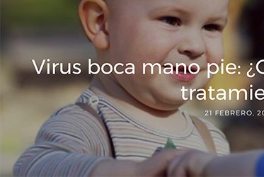 Virus boca mano pie: Qu es? Sntomas y tratamiento