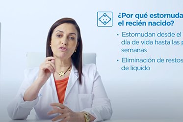 Estornudos en bebes: por qu estornuda un recin nacido?